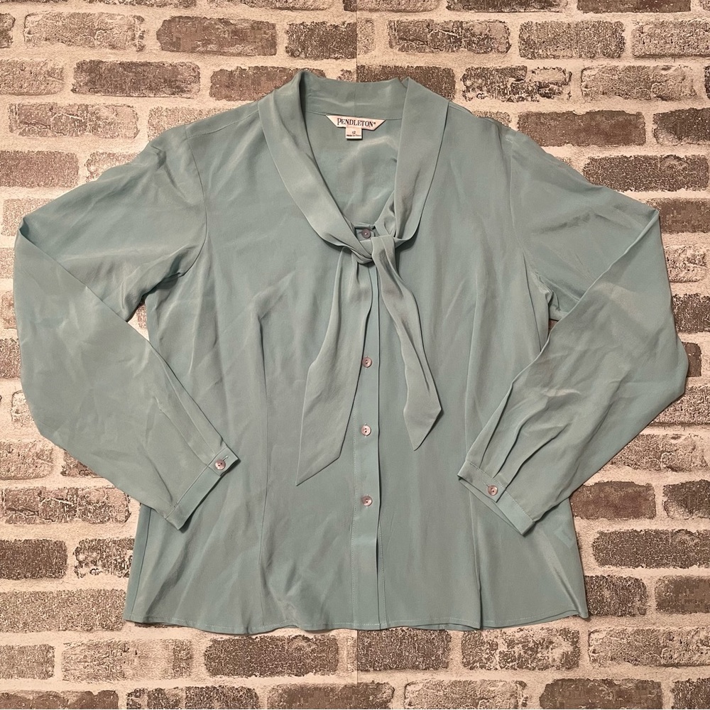 Cute Pendleton Blouse, Size - 12
